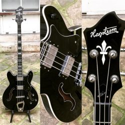Hagstrom Viking – La force de la Suède relancée en 2006 par des canadiens qui fabriquent en Chine. Why not ! #hagstrom #hagströmbass #hagströmbasses #bass #basse #bassporn #bassgram #electricbass  #paris #pigalle #bassguitar
