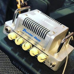 Hotone – Thunder Bass. Certainement le plus petit ampli basse au monde. 440gr 🤣 #bassamp #bassamps #bassamphead #hotoneamp #hotonepedals #hotoneaudio