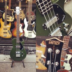 Gretsch G2220 Electromatic Junior Jet Bass II, Couleur Torino Green. Pour ceux qui aiment le Short scale et les marques mythiques ;)