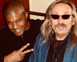 Souvenirs de la fin des 90’s avec Reggie Hamilton qui nous rendait visite au @basscenterpigalle 🏾