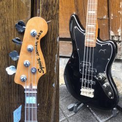 Classic Vibe Jaguar Bass Black Edition. Elle a de la gueule cette petite. (J+2 🦠=🖕)