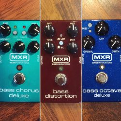 Notre petite sélection MXR. Ce laboratoire de chez Dunlop a un vrai savoir faire pour la basse 🏻‍