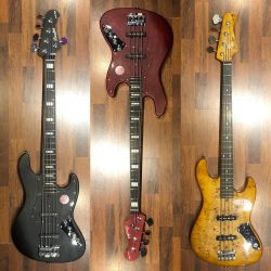 Bacchus – Woodline  3 modèles disponibles de cet excellent luthier japonais.