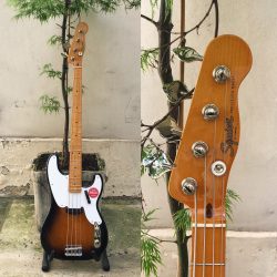 La nouvelle gamme Classic Vibe est vraiment une réussite. Voici la Précision Bass 50’ dans sa robe sunburst 2 tons. 😎 Disponible à l’essai au shop.