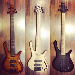 Les basses GMR viennent d’un petit luthier Polonais d’exception que nous distribuons en exclusivité sur la France. 3 modèles dispos. 4,5 et 6 cordes.