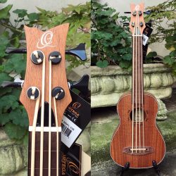 Ukulélé Fretless basse – Ortega Lizzy BSFL-GB La contrebasse de poche