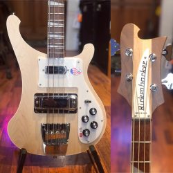 Une nouvelle (et éternelle)  Rickenbacker 4003 finition satin.