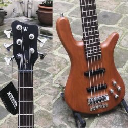 Oh ! la belle Warwick Streamer LX 5 Satin naturel transparent. Made in
