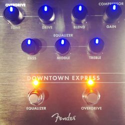 Pédale Fender Downtown Express. Testé et validé