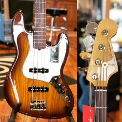 Fender – 75TH Anniversary Jazz Bass CMRTV RW 2CB. En un mot, la classe !
