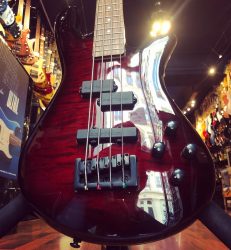 Spector Classic 4 Black Cherry. Micro Bartolini. Made in Korea.