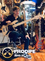 Essai de la belle Prodipe JB80MA-5C Ash par la bassiste Valérie Picard.