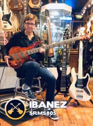 Bass Center x Valérie Picard pour un petit essai de la Ibanez SRMS805.