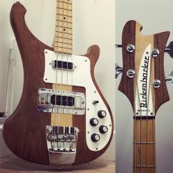 (vendu) Occasion – Rickenbacker 4003S Walnut . Vendu en valise.