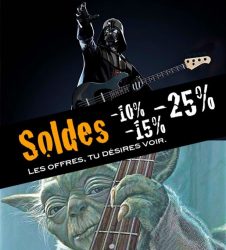 Tu sais contrôler ta peur. Maintenant libère ton jeu. 🦾Que les soldes soient avec toi !!!