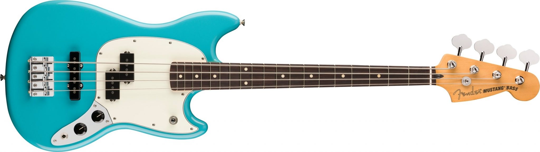 Fender Player II Mustang Bass PJ Aquatone Blue Rosewood
