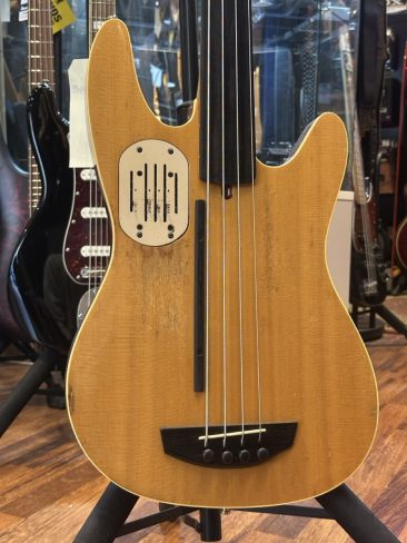 Occasion Godin A4 Frettless LR Baggs Naturelle + Flight  N°24351