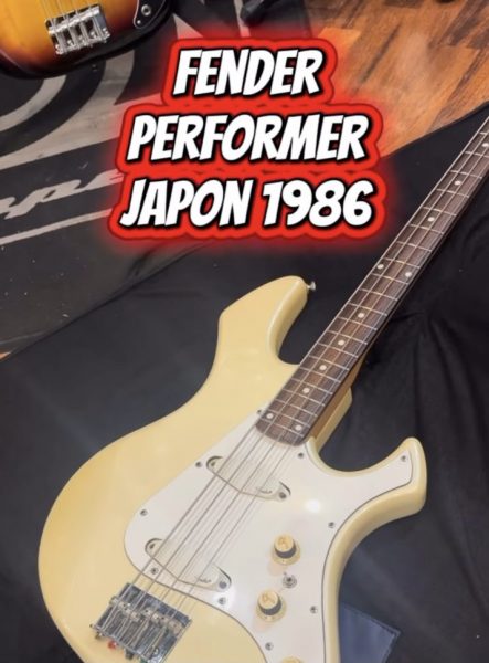 Une occasion Fender Performer rare de 1986. Made in Japan.