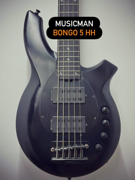 Occasion - MusicMan Bongo 5 HH Stealth Black ‍