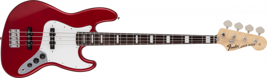 Fender Made in Japan Traditional 70s Jazz Bass® Candy Apple Red