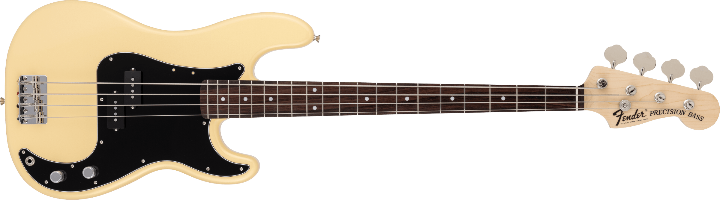 Made in Japan Traditional 70s Precision Bass® Vintage White