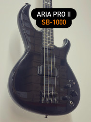 Occasion Aria Pro II SB-1000 Elite. C’est LA basse pour avoir le son de Cliff Burton.