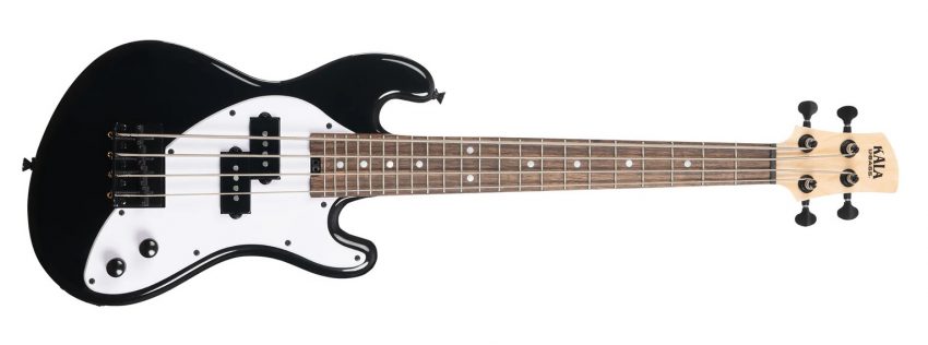 Kala - Solid Body U-Bass 4 Strings - Jet Black