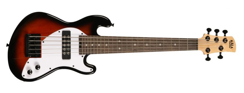 Kala - Solid Body U-Bass 5 Strings - Tobacco Sunbusrt