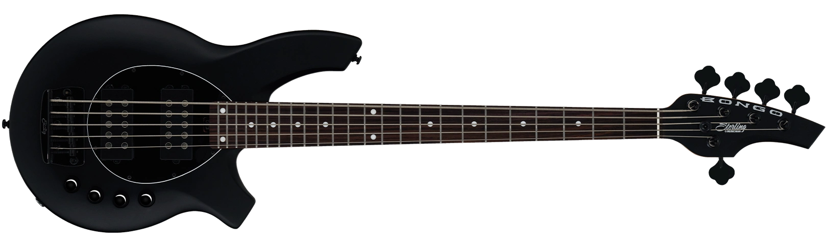Musicman Sterling Bongo 5 Steath Black