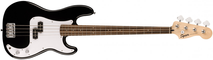Squier - Sonic Precision Bass LRL WPG Black