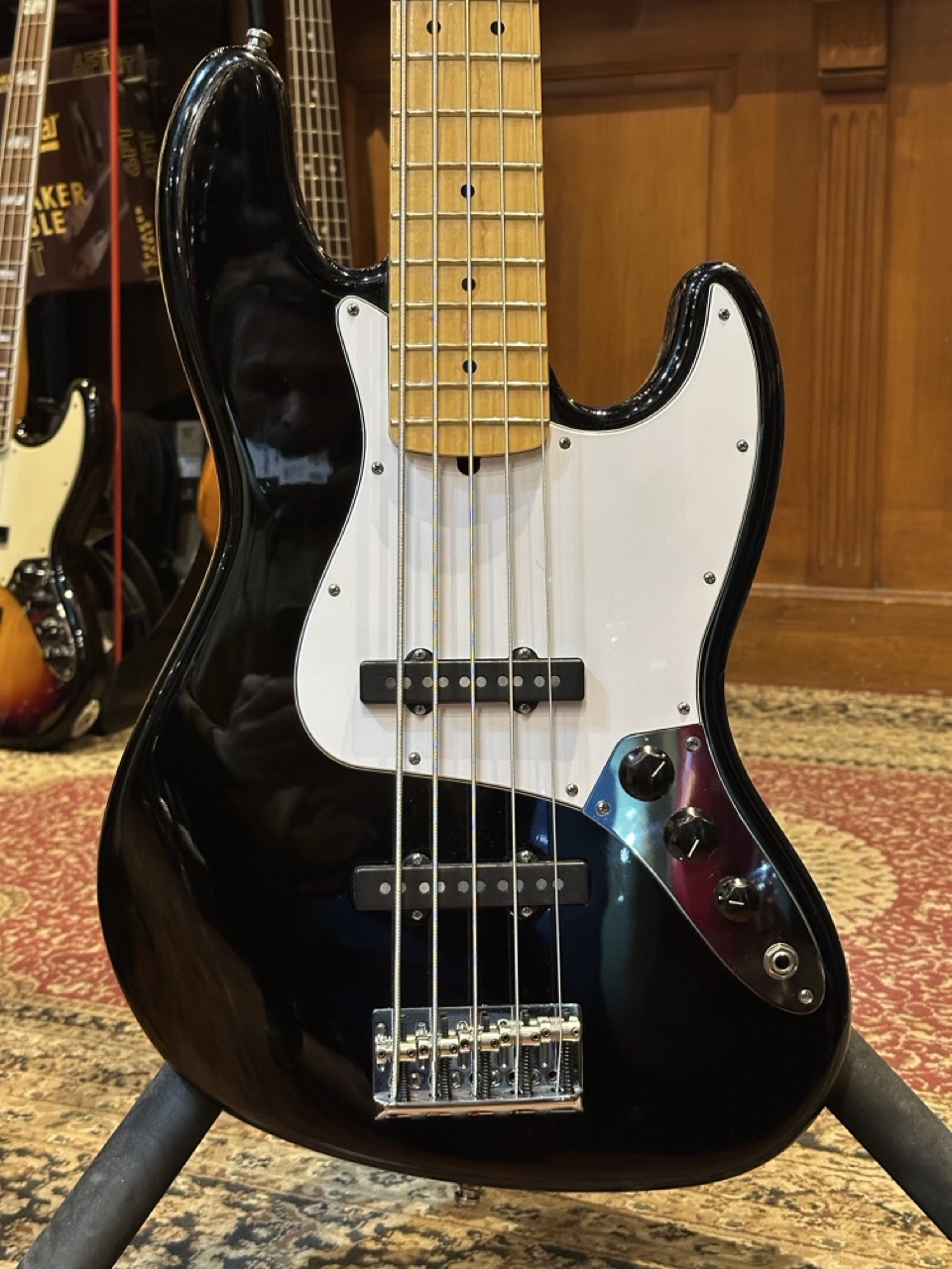 Occasion Fender Jazz Bass US Standard V MN Black 2011 N°US11031656