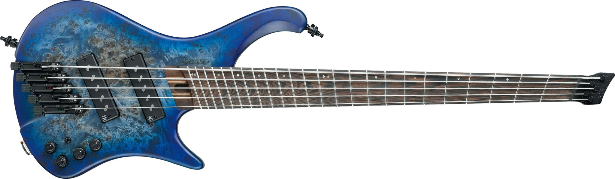 Ibanez EHB1505MSPLF Pacific Blue Burst Flat
