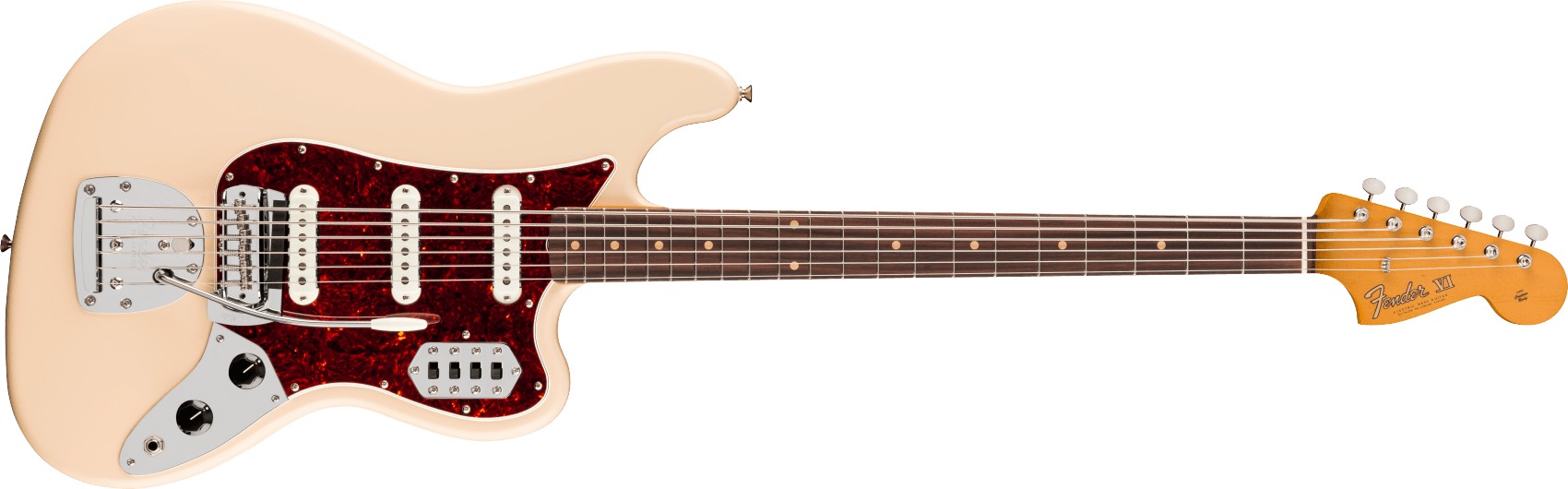 Fender Vintera III Early ’60s Bass VI RW OWT Olympic White