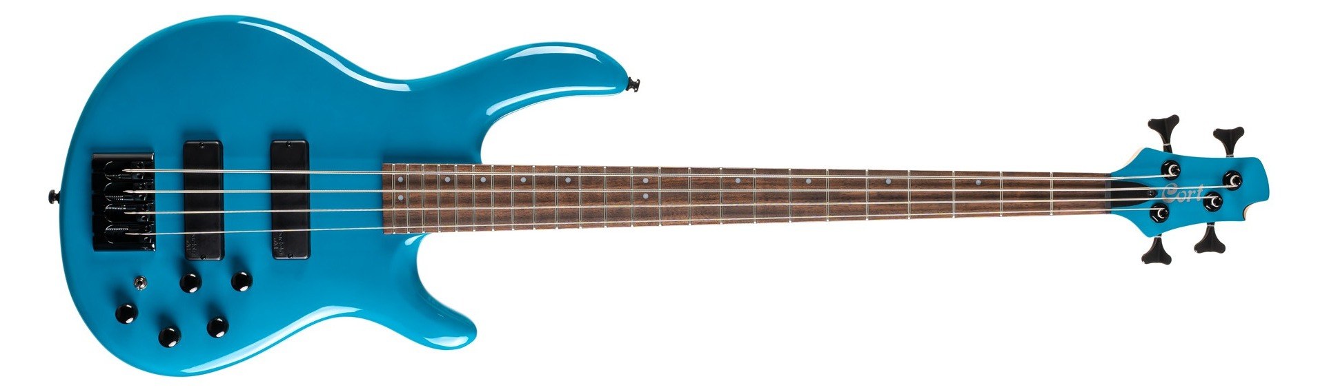 Cort C4 Deluxe Candy Blue Brillant