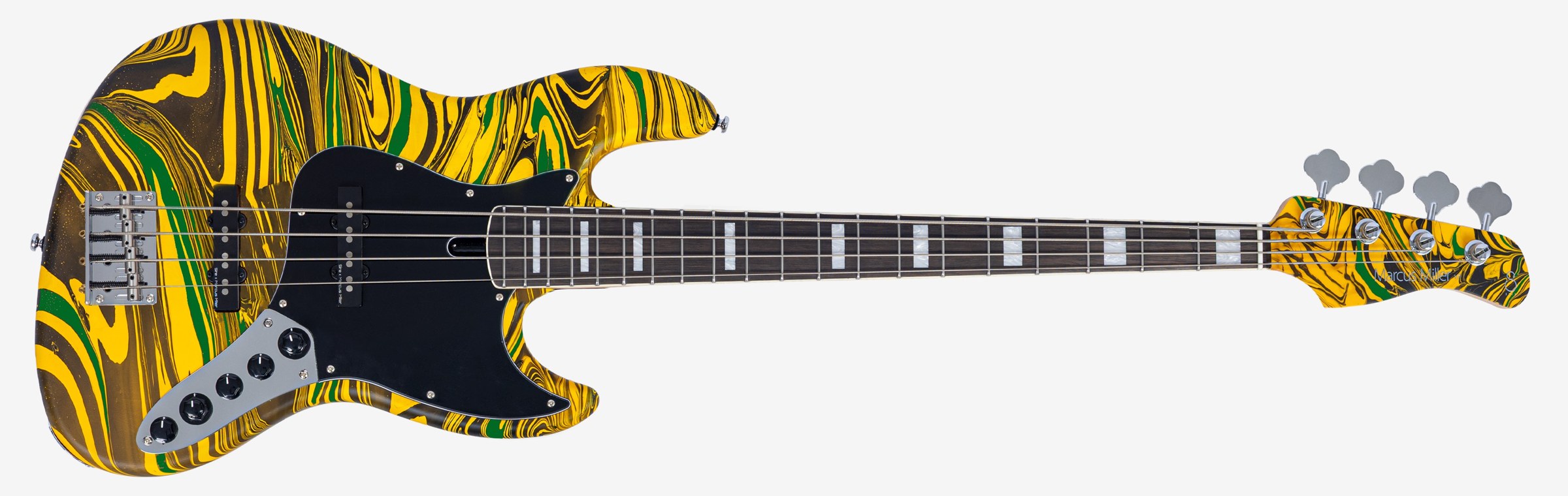Sire Marcus Miller V7 New Gen Yellow Swirl