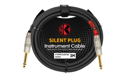Kirlin Jack Silent 3m Noir jack/jack