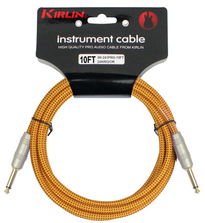 Kirlin Jack 3m Orange jack/jack Tressé