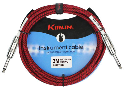 Kirlin Jack 3m Rouge jack/jack Tressé Entry Plus
